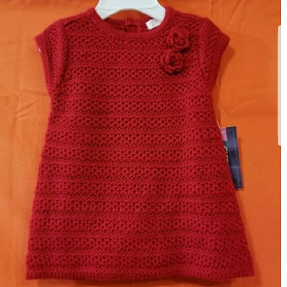 Size 3 Months Holiday knit Dress