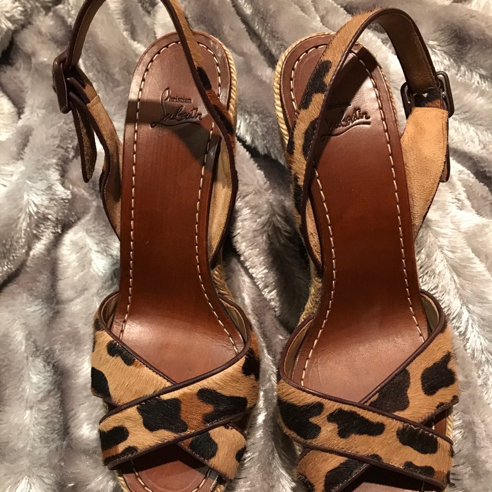 Leopard louboutins