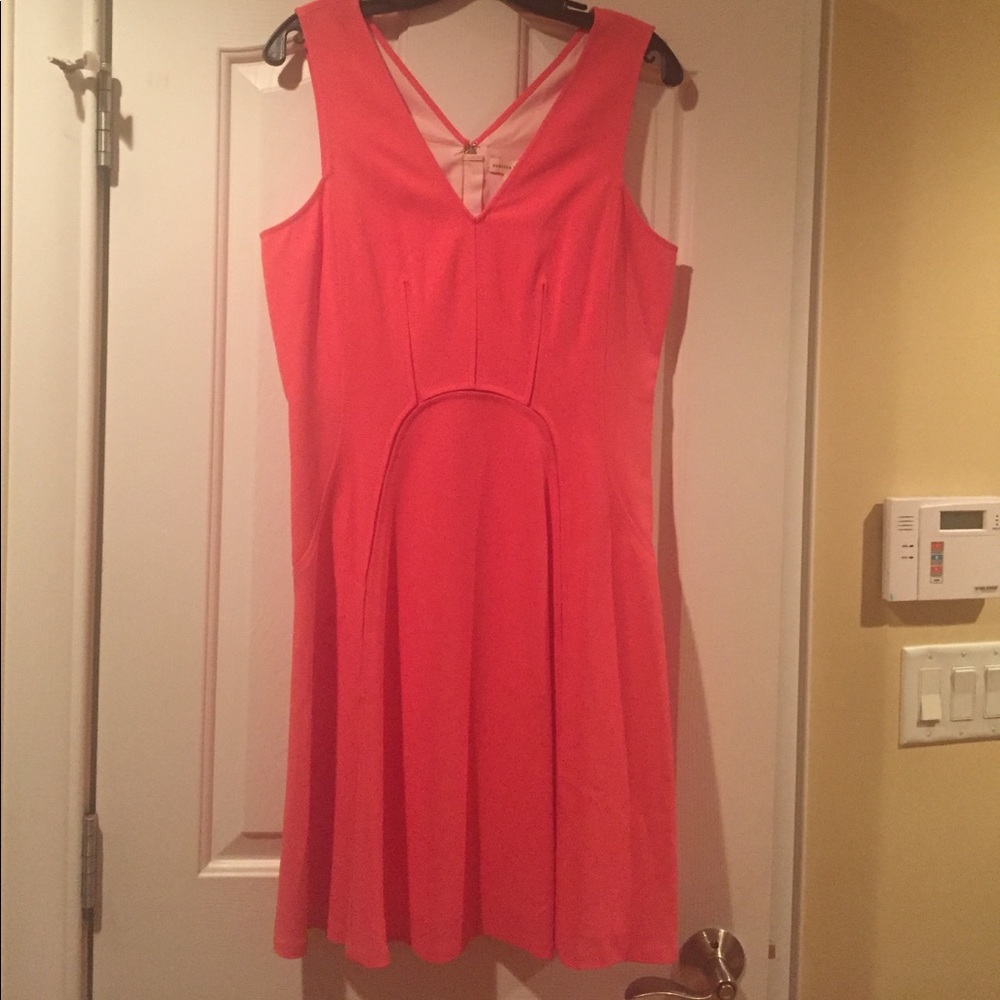 Rebecca Taylor watermelon color dress Sz.10 new