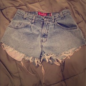 Levi's cutoff shorts