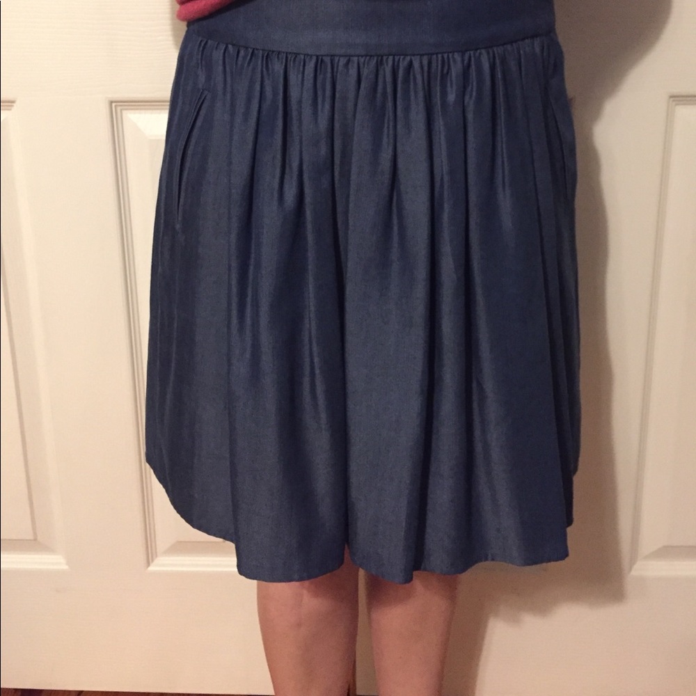 Cynthia Rowley Denim skirt! Size 8