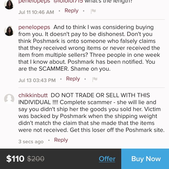 SCAMMER ALERT !!! - Picture 3 of 3