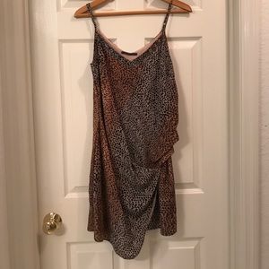 Velvet brand, cheetah print dress