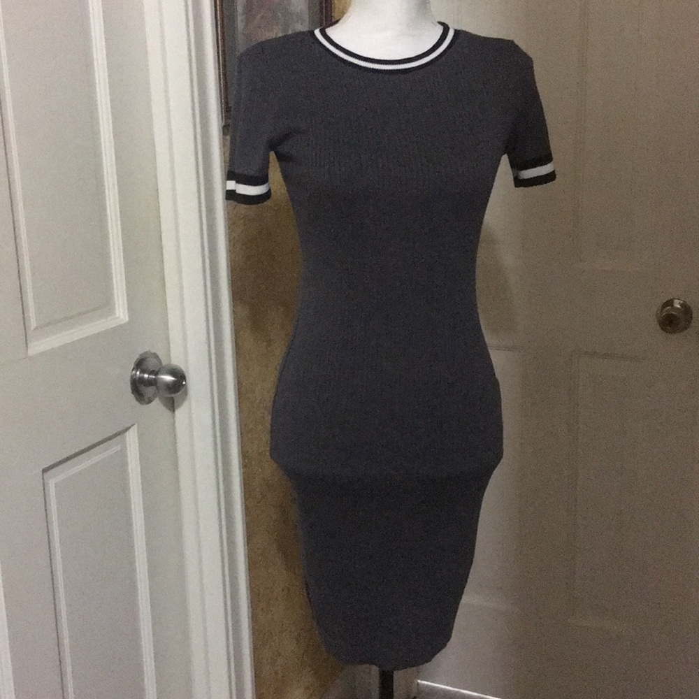 Sporty shirt dress