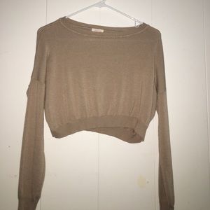 Crop top sweater