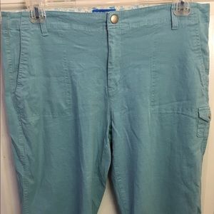 Blue Dockers capris