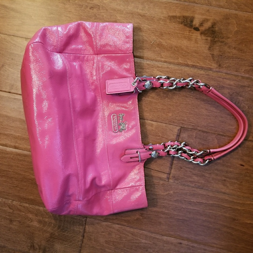Coach purse authentic pink