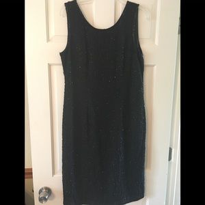 JMD New York Black Sequin Cocktail Dress