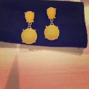 Francesca's Yellow Earrings