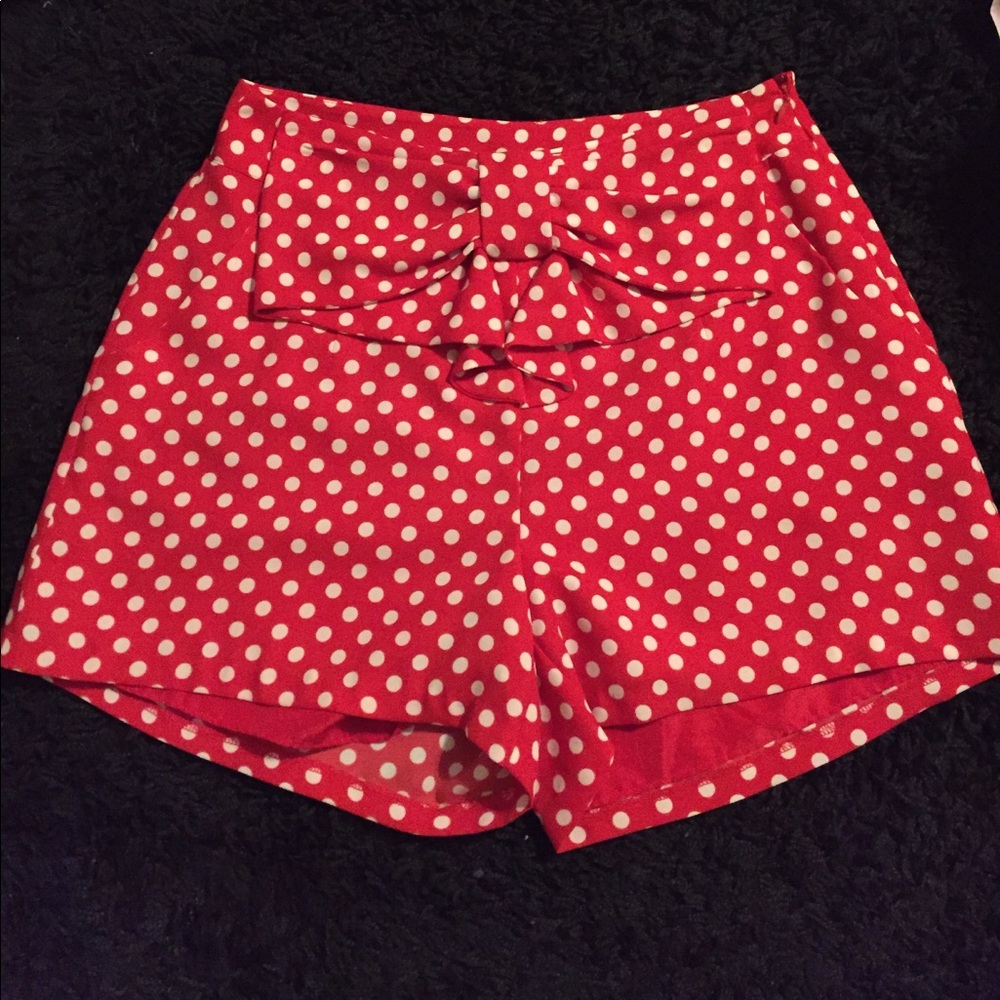 Lauren Conrad Minnie Mouse shorts! Size Small!❤️❤️