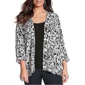 Lane Bryant Floral Kimono Cardigan 22/24