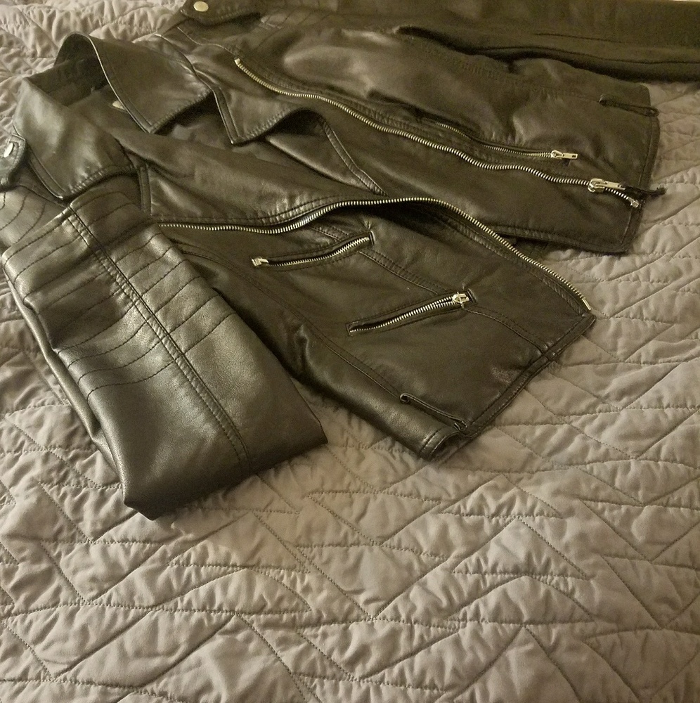 Leather jacket