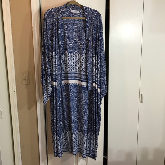 Auguste The Label Navy Wonder Kimono - Picture 3 of 7