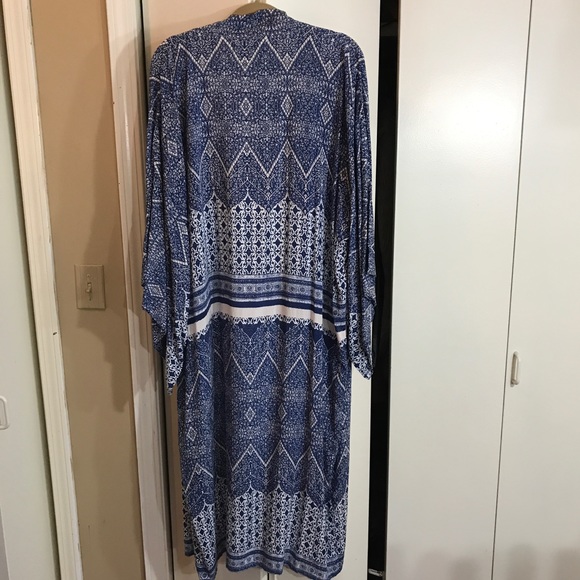 Auguste The Label Navy Wonder Kimono - Picture 5 of 7