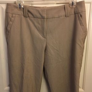 Khaki capris