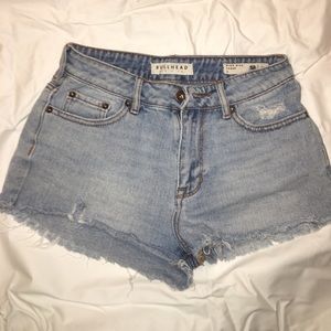 Bullhead high rise shorts