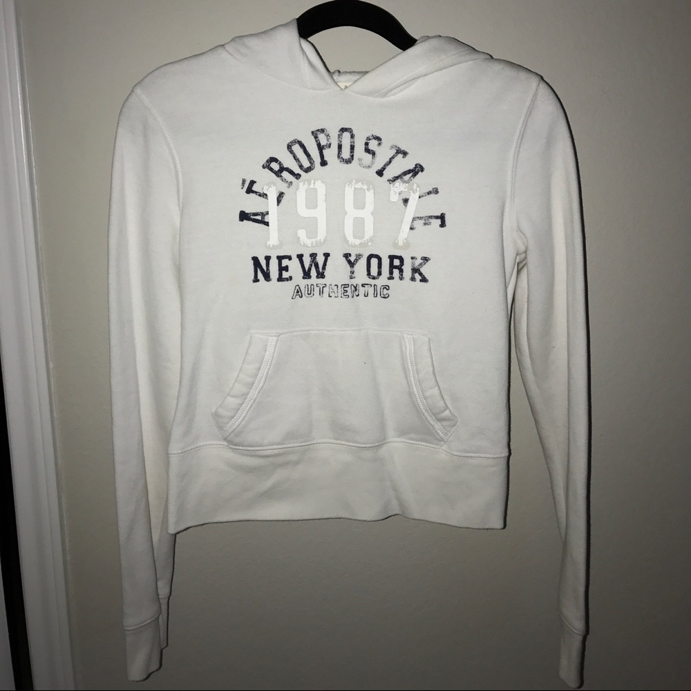 Aeropostale White Hoodie
