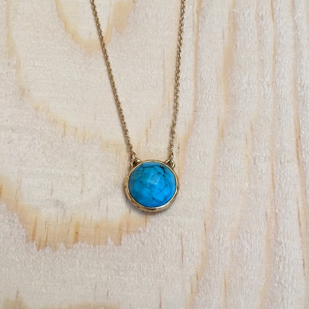 Stella &Dot Turquoise Pendant