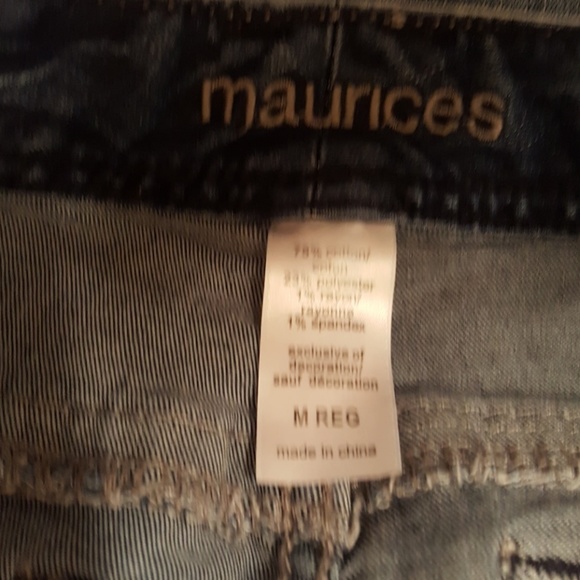 Sold - Maurices Skinny Jeans Sz M - Picture 4 of 4