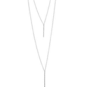 Gorjana Kiernan Double Pendant Necklace