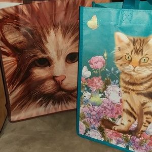 Cat Lady Tote Bag Bundle of 2 Totes