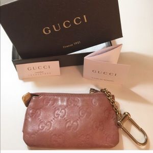 Authentic Gucci keychain coin purse 👛