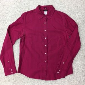 J. Crew. Button-up long sleeve Size 8 Medium