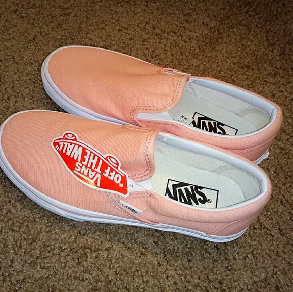 Vans Shoes - NWT Vans Slip-on Unique Tropical Peach Color