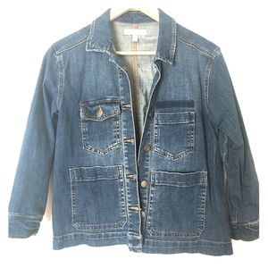 Jean jacket, 3/4 sleeve - NWOT