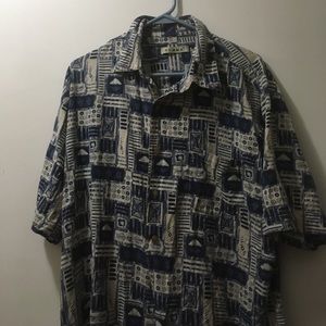 Vintage Short Sleeve Button Up Shirt