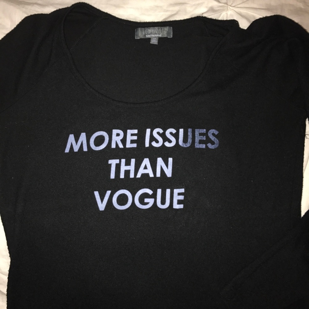 More Issues Than Vogue Long sleeve