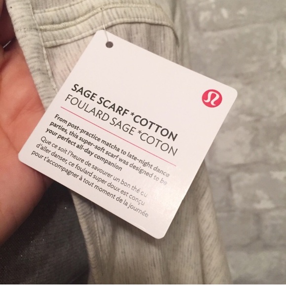 Lululemon Sage Scarf Cotton - Picture 5 of 7