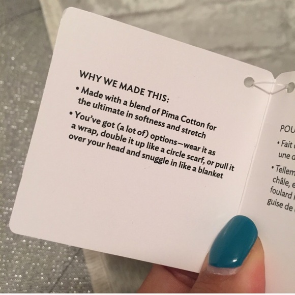 Lululemon Sage Scarf Cotton - Picture 6 of 7