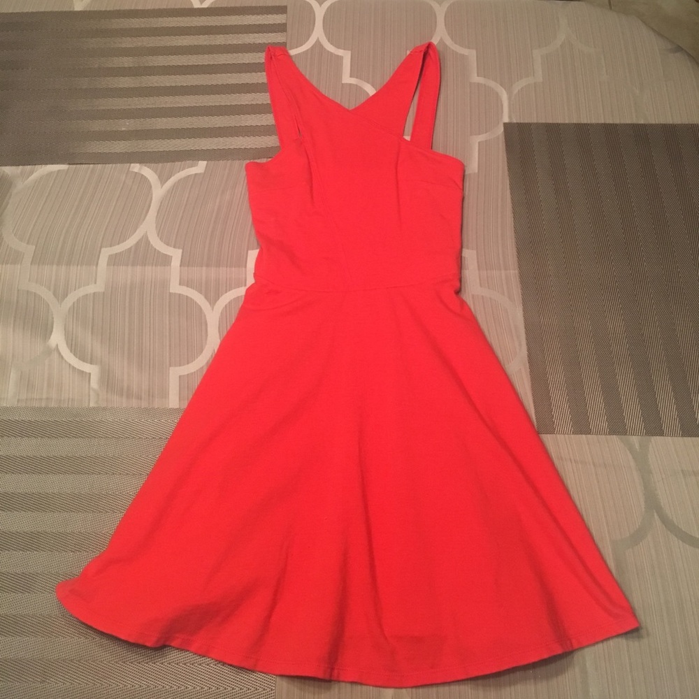 Coral dress