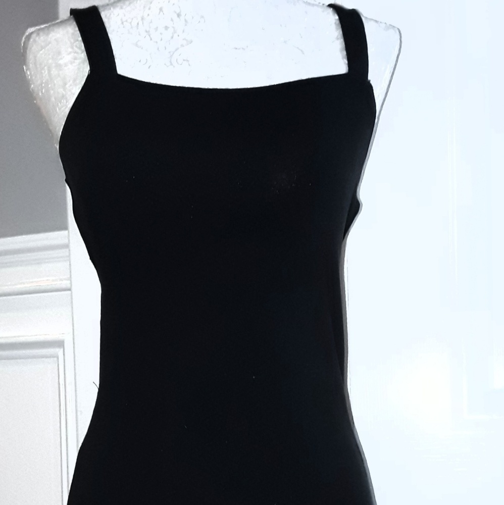 Black strappy dress sexy wexy.....