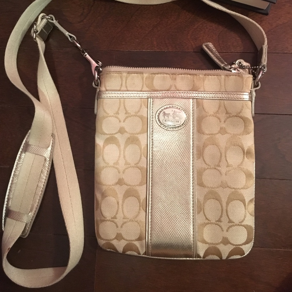 COACH cross body purse