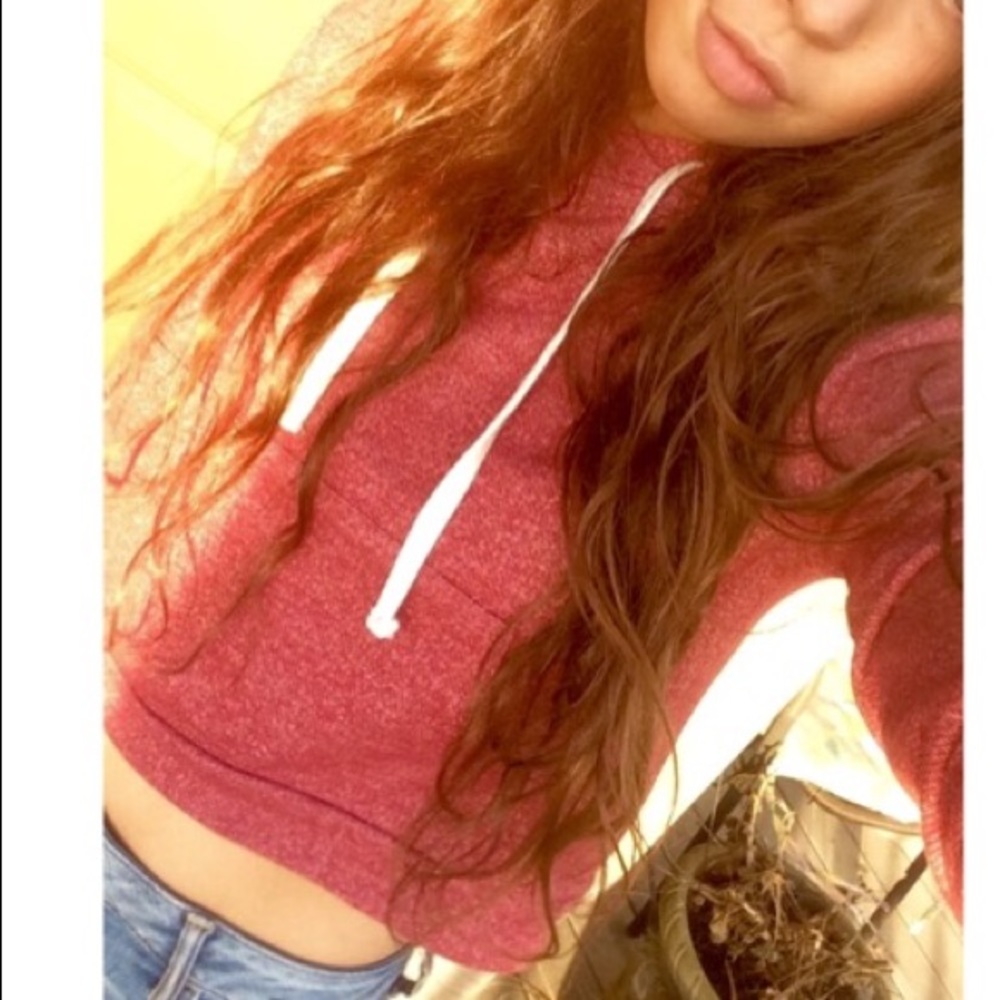 Cropped sweatshirt