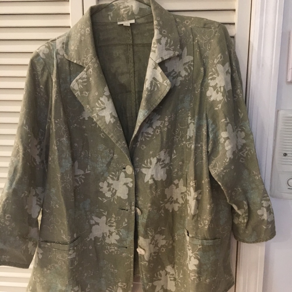 J. Jill! Super chic jacket worn once! Be fall fab!