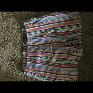 Tribal High Waisted Shorts