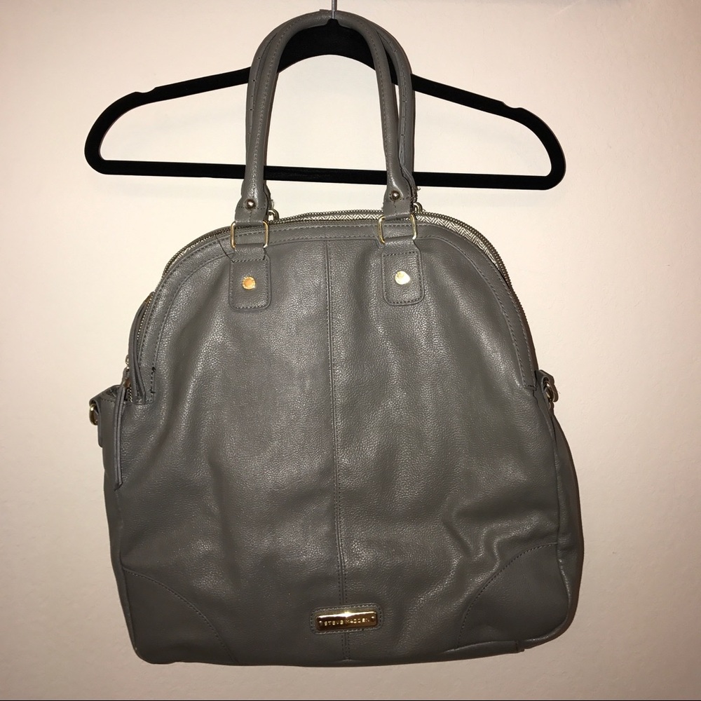Steve Madden Gray Satchel
