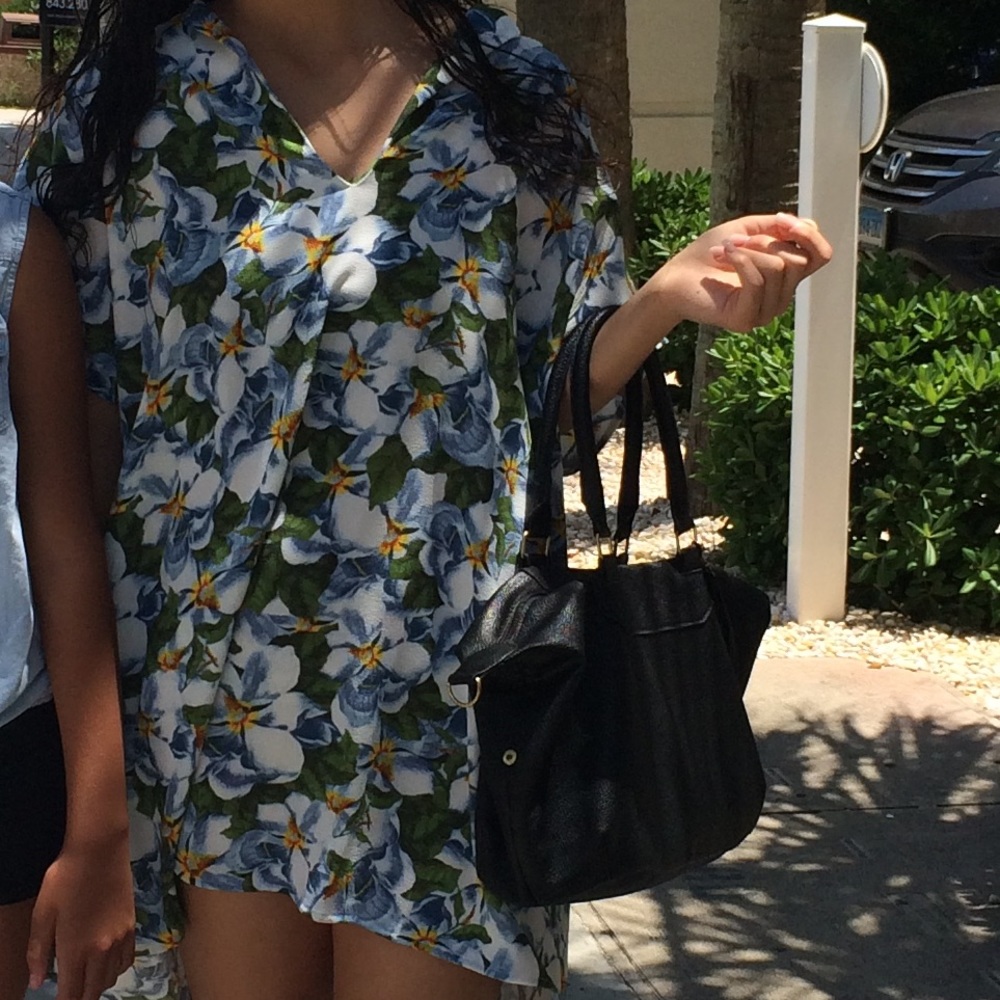 American Apparel Floral Printed Dress