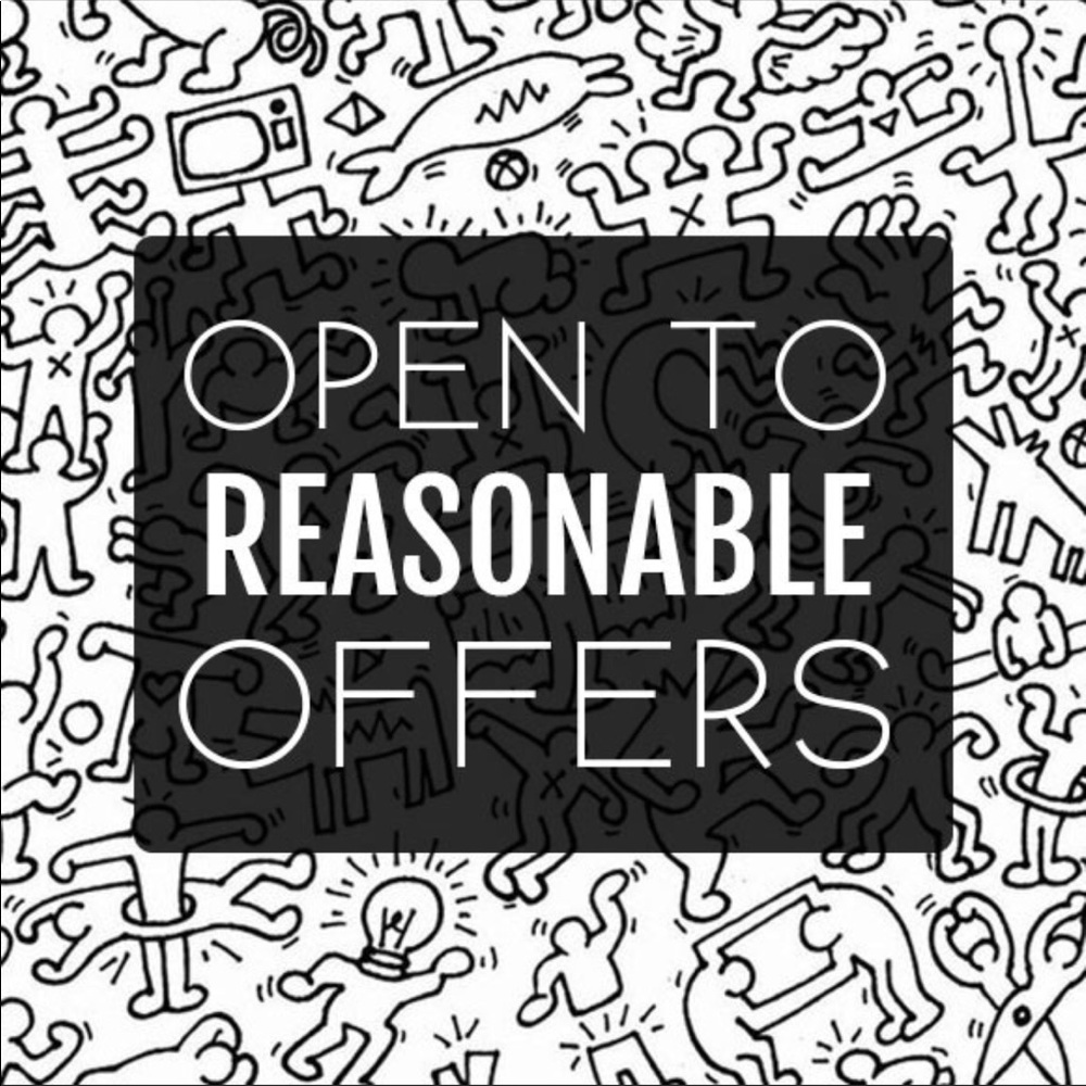 Open to Reasonable offers