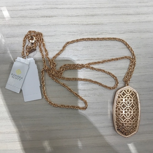 Kendra Scott Rae Filigree Necklace 