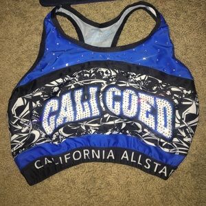 Cali Coed 2017 team sports bra