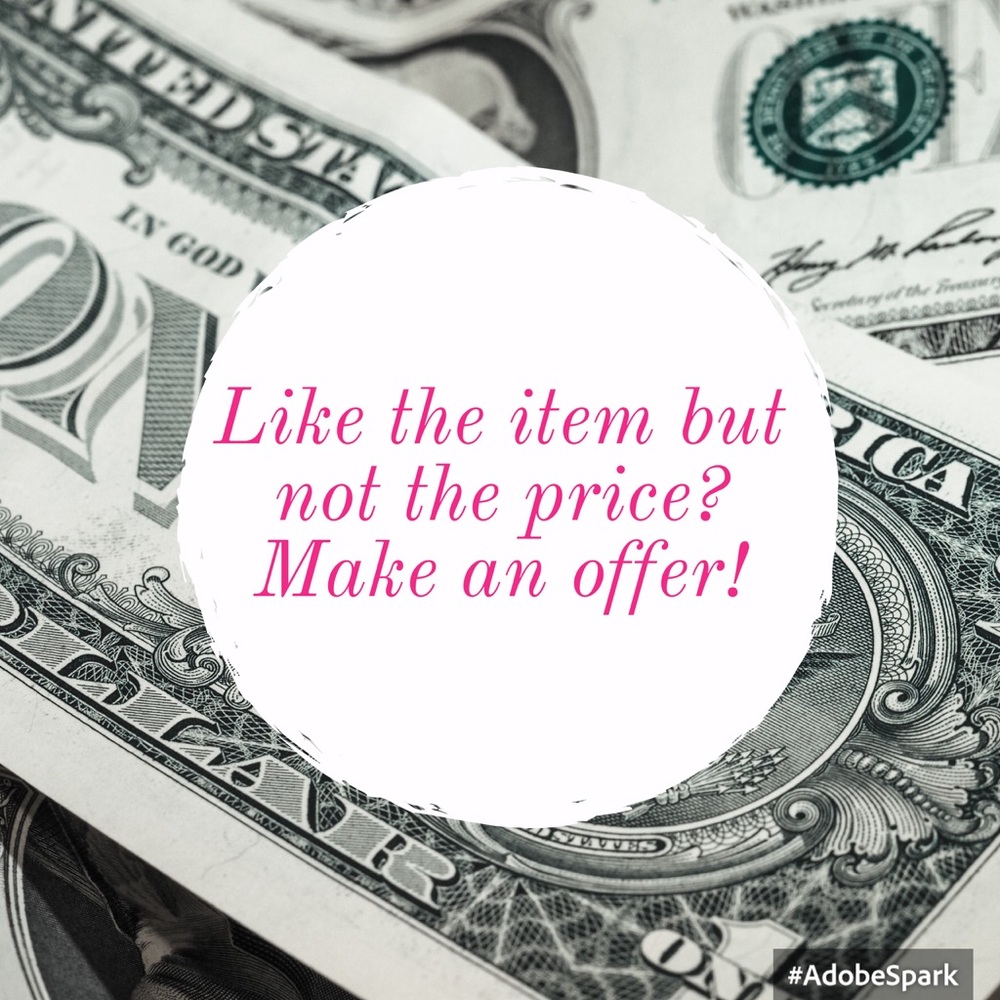 REASONABLE OFFERS CONSIDERED!