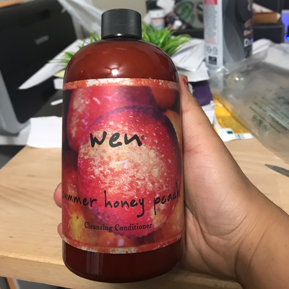 Wen 16 oz summer honey peach cleansing conditioner
