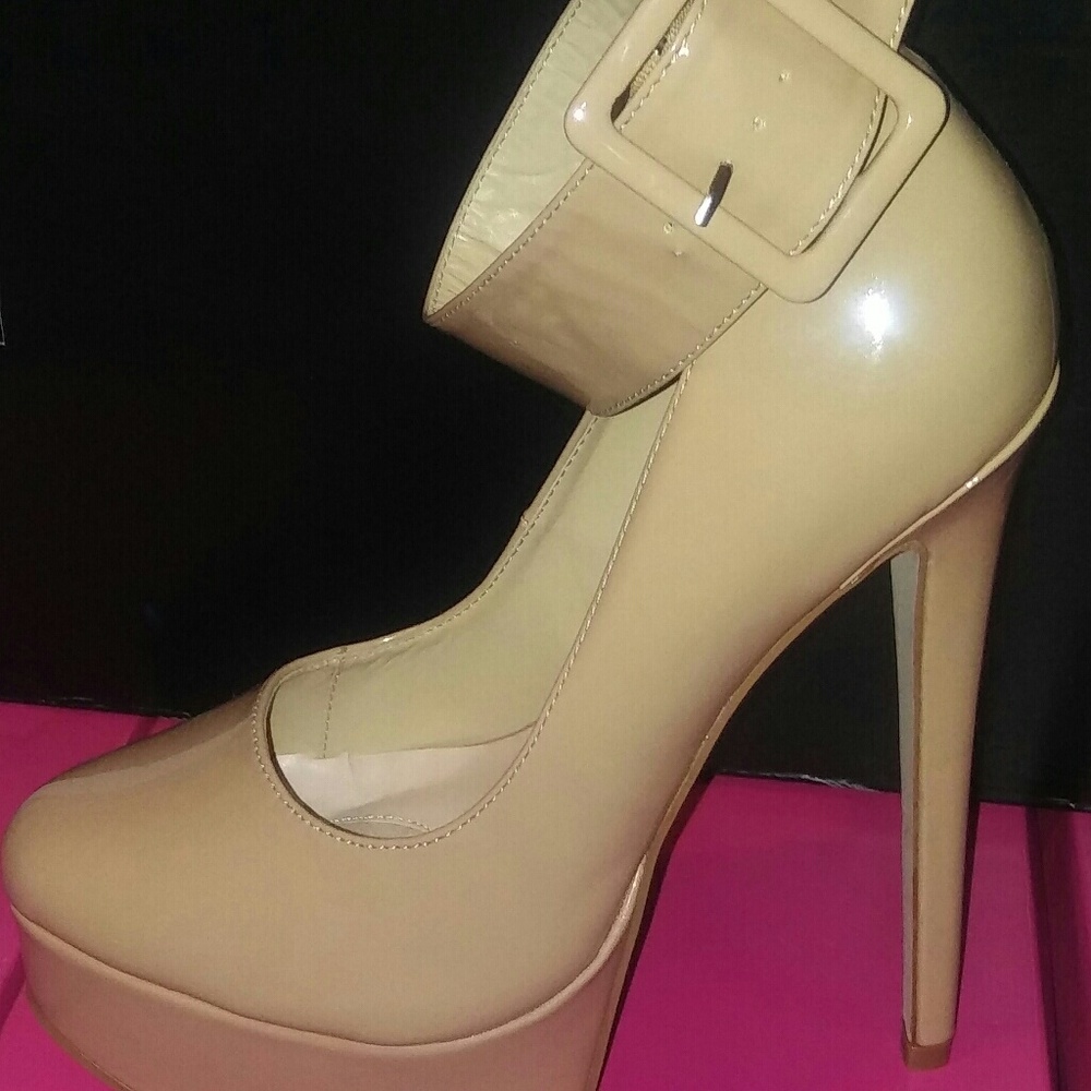 Nude Platform Stilettos