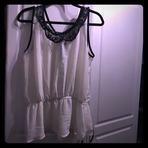 Peter Pan collared top