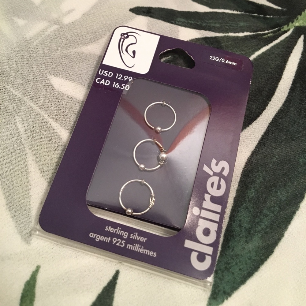 Claire's sterling silver Earrings