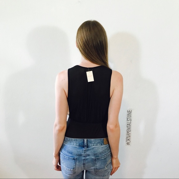 DO & BE SEQUIN PALLET BODYSUIT MESH #A34 - Picture 3 of 8